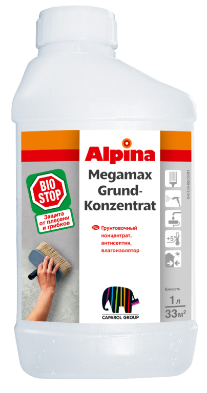 Alpina Megamax Grund-Konzentrat, 10 л