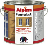 Alpina Fensterlack Weiss; 0,75 L