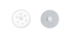 MDB-M металлический диск, белый